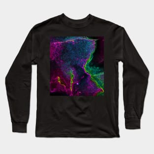 Black Panther Art - Glowing Edges 144 Long Sleeve T-Shirt